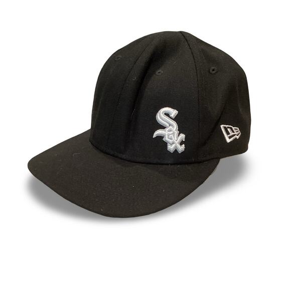 Chicago White Sox New Era Black 59Fifty On Field MLB Basic Fitted Hat - Picture 1 of 8